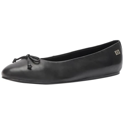 Imagen de Tommy Hilfiger Essential Bailarinas, Mujer, Talla: 37, Black Zapatos