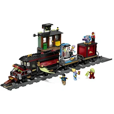 Imagen de LEGO Hidden Side Expreso Fantasma Juguete de construcción con realidad aumentada, incluye tren y minifiguras fantasmas para atraparlos, Novedad 2019 (70424)