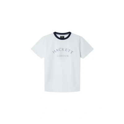 Imagen de Hackett London Heritage ESS TEE Camiseta estampada, Hombre, Talla: Medium, Optic white