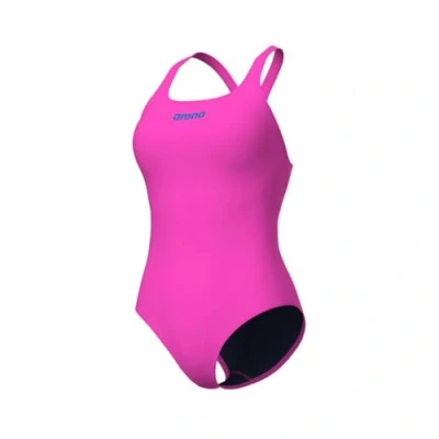 Imagen de arena Solid Swim Pro Team Bañador de una Pieza para Mujer, Deportivo Secado Rápido en Tejido MaxLife Eco con Máxima Resistencia al Cloro y Protección UPF 50+ contra los Rayos UV