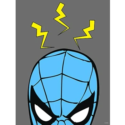 Imagen de Komar WTD Mural decorativo (30 x 40 cm), diseño de Spiderman