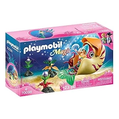 Imagen de PLAYMOBIL Magic, Sirena con Caracol de Mar, a Partir 4 años (70098)