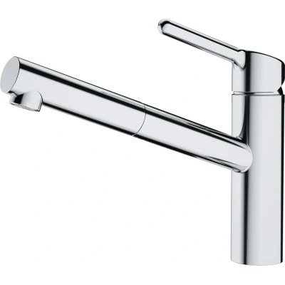 Imagen de FRANKE 115.0623.055, Grifo del fregadero de la cocina Orbit pull out, Cromo