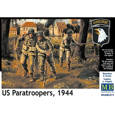 Imagen de Masterbox 1:35 US Paratroops (1944) MAS3511