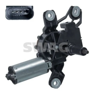 Imagen de SWAG 30 10 6682 Motor del Limpiaparabrisas 12 posterior VOLKSWAGEN: Polo V Hatchback, GOLF 6, Touran I