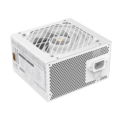 Imagen de Mars Gaming MPB650SI, Fuente Alimentación PC ATX 650W, 7 Años Garantía, 80Plus Bronze 230V, 90% Eficiencia, Ventilador SI Extreme Silence con Núcleo de Cobre, Tecnologías AI2 RPM, DC y SMD, Blanco