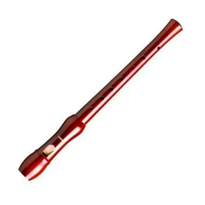 Imagen de FLAUTA DULCE SOPRANO Hohner (9550) (Madera Peral Barnizada) (Barroca) (2 Piezas)