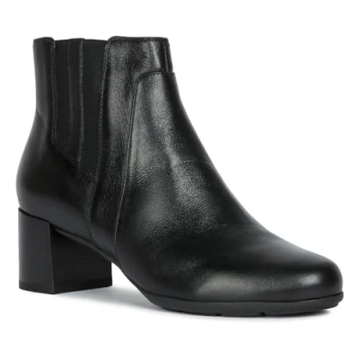 Imagen de Geox D New Annya Mid B, Botines para Mujer, Negro (Black), 41 EU