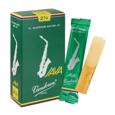 Imagen de Vandoren SR2625 Caja de 10 cañas java para saxofón alto