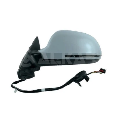 Imagen de Espejo retrovisor Alkar 6139791 izquierda imprimado eléctrico calefactable, asférico para vehíc. con volante a la AUDI: A3 Hatchback
