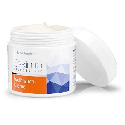 Imagen de Sanct Bernhard Eskimo Crema de Incienso para Piel Seca con Urea, Vitamina E, Pantenol, Aceite Incienso, Extracto Contenido 100 ml