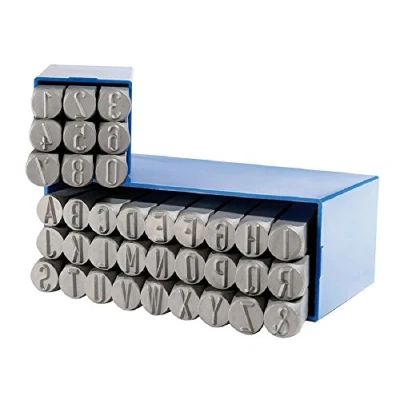 Imagen de GRAVUREM SR Juego de punzones y letras 0 9 + A Z (combinación) / 10mm