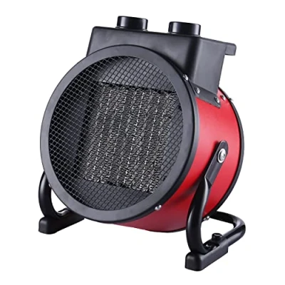 Imagen de Camry CR7743 Calefactor Cerámico, Portátil, Termoventilador, 2 Niveles Potencia, Termostato Automático, Diseño Moderno Protección Sobrecalentamiento, 2400W