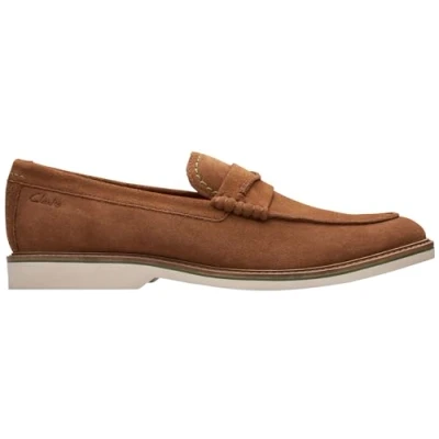 Imagen de Clarks Atticus LT Slip, Mocasín Plano Hombre, Gamuza Cola, 44.5 EU