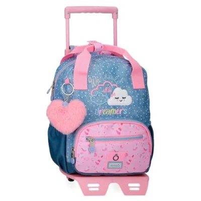 Imagen de Enso Dreamer Mochila con Carro Azul 23x28x10 cms Poliéster 6,44L