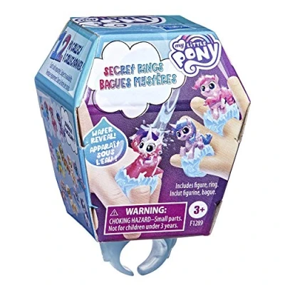Imagen de My Little Pony Bolsa Sorpresa de Anillos Secretos Serie 1 3,5 cm Juguete Anillo Accesorio