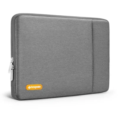 Imagen de Bagasin Funda para Portátil de 14 14,5 Pulgadas con protección en Esquinas y Bordes, Bolsa MacBook Air 15