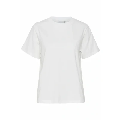Imagen de ICHI Ihpalmer Loose SS Camiseta básica, Mujer, Talla: XS, Cloud dancer
