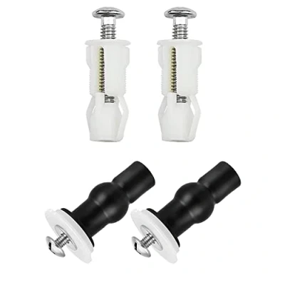 Imagen de NITAIUN 4 Piezas Tornillo para Asiento de Inodoro Inodoro, Fijaciones Retrete, Fijación la Tapa del Montar y Fijar Todas las Tapas
