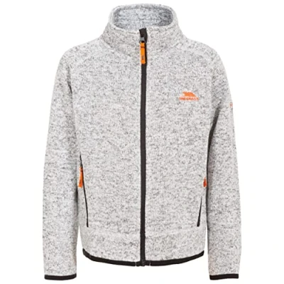 Imagen de Trespass Mario Chaqueta Polar para Niño, Color Gris Multicolor, tamaño XS
