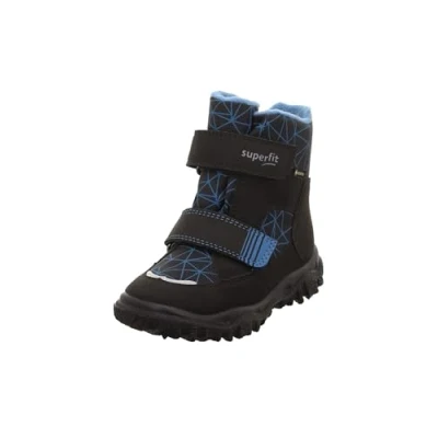 Imagen de Superfit Husky Warm gefütterte Gore Tex, Botas para Nieve, Schwarz/Blau 0010, 29 EU
