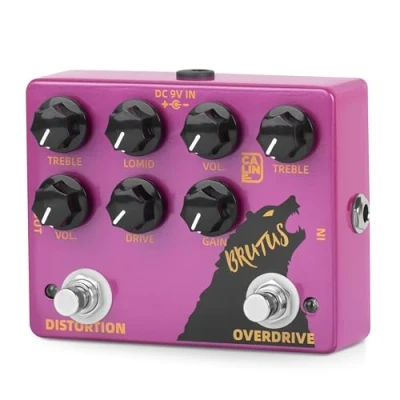 Imagen de Caline DCP 02 Brutus Distortion Overdrive Pedal de efectos guitarra dual