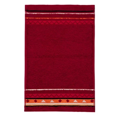 Imagen de Frottana Country Toalla de baño, algodón, Rojo rubí, 30 x 50 cm