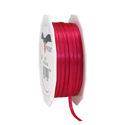 Imagen de Prasent C.E. Pattberg Rollo de Cinta Doble Cara Satinado, 3 mm x 50 m, Magenta
