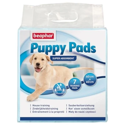 Imagen de Beaphar Puppy Pads Empapadores Perros 60x60, Absorbentes, No Dejan Olor, Adiestramiento para Cachorros, 7 uds