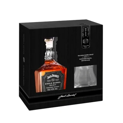 Imagen de Jack Daniel&#039;S Select Single Barrel Tennessee Whiskey 45% Vol. 0,7L In Giftbox With Nosing Glass 700 ml