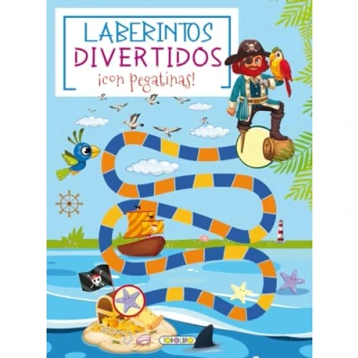 Imagen de Laberintos divertidos con pegatinas