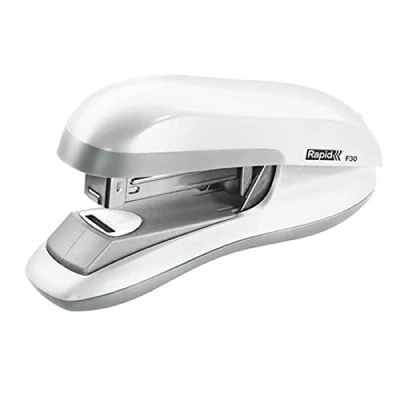Imagen de RAPID 5000358 Grapadora con tecnología Flat Clinch modelo F30 color blanco