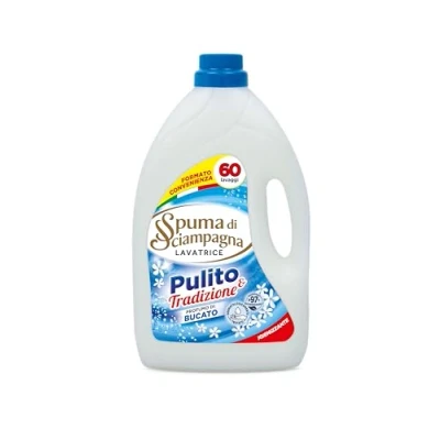 Imagen de Spuma Di Sciampagna Detergente líquido para lavadora Marsella, 60 lavados, 3000 ml