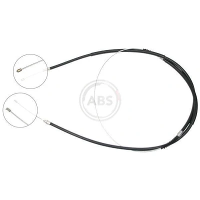 Imagen de A.B.S. K16845 Cable de Freno Mano 2827 Tambor FIAT: Ducato II Bus, Furgón, Camión plataforma/Chasis