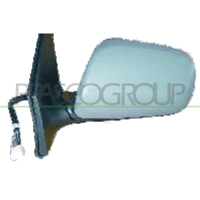 Imagen de Espejo retrovisor Prasco TY2427334 izquierda imprimado calefactable, abatible eléctricamente, asférico TOYOTA: Avensis II Berlina