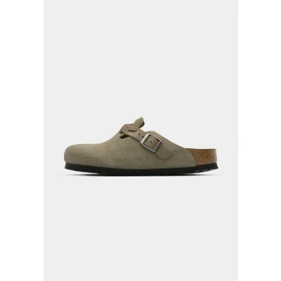 Imagen de Birkenstock Boston Narrow Pantuflas, Mujer, Talla: 35, Taupe Zapatos