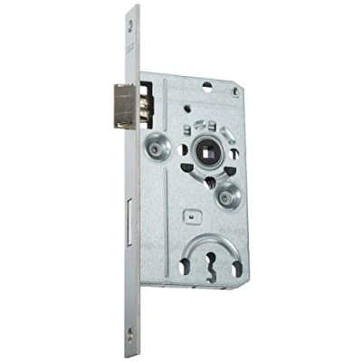 Imagen de ABUS 61682 ES BB2 L S 55 72 24 Cerradura de mortaja, color plateado