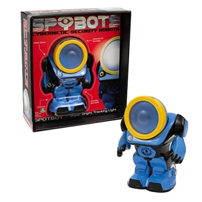 Imagen de Giochi Preziosi Spy Bots PBY01000 SPOTBOT Reconoce al intruso Gracias a su Sensor de Movimiento y Activa Alarma Sonora para avisarte la intrusión, niños Partir 6 años