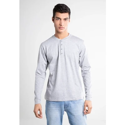 Imagen de Urban Classics Camiseta de manga larga, Hombre, Talla: Large, Grey