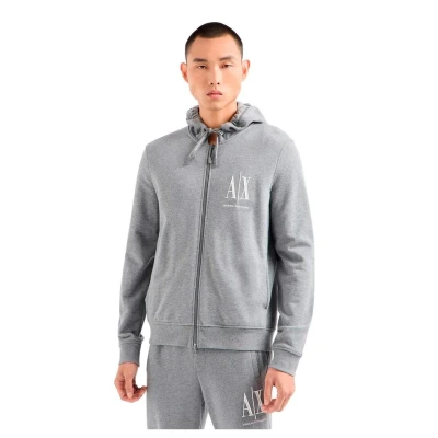 Imagen de Sudadera Armani Exchange Capucha Gris M