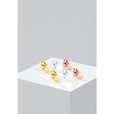 Imagen de Elli 3 PACK Studs Pendientes multicoloured, Mujer, Talla: One Size, Multi coloured