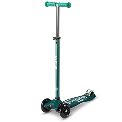 Imagen de Micro® Maxi Deluxe, Diseño Original, Patinete 3 Ruedas, 5 12 Años, Peso 2,5kg, Carga hasta 70Kg, Altura 67 91cm, Rodamientos ABEC 9, Plataforma Antideslizante (Eco, Talla Única)