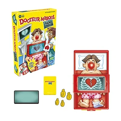 Imagen de Hasbro Gaming Doctor Maboul Radio Dingo, Juego de Mesa para niños, a Partir 4 años, Multicolor