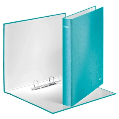 Imagen de Leitz WOW Carpeta de anillas plastificada, A4, Azul, 1 unidad