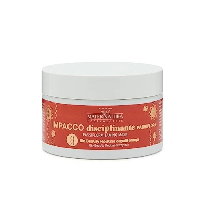 Imagen de Maternatura, Tratamiento Disciplinante para Cabello Rizado con Pasionaria, Reparación, Fuerza y Brillo un Perfecto, Bio Beauty Routine Rizado, Made in Italy 100 ml