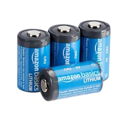 Imagen de Amazon Basics no Recargable Pilas de litio CR2 3 V, Paquete 4