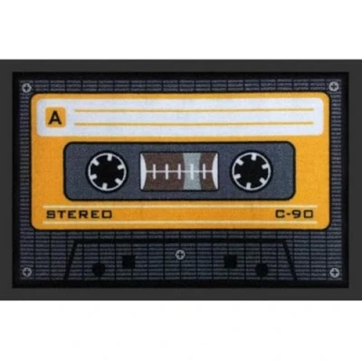 Imagen de Rockbites Design 1012508410 Felpudo, Poliamida, Negro, 40 x 60 cm