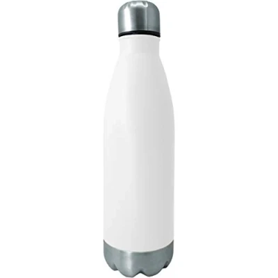 Imagen de NERTHUS Botella de Acero Inoxidable 750 ml (Blanco), 29 x 7,5 cm