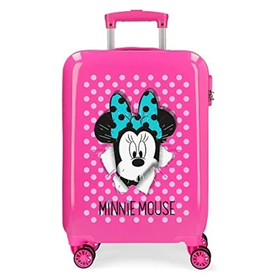 Imagen de Disney Minnie Sunny Day Maleta de cabina Rosa 37x55x20 cms Rígida ABS Cierre combinación 34L 2,6Kgs 4 Ruedas dobles Equipaje Mano