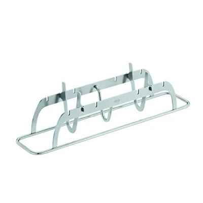 Imagen de RÖSLE Soporte para pescado, accesorio preparar pescado en parrillas de gas y carbón, tamaño ajustable, acero inoxidable 18/10, apto lavavajillas